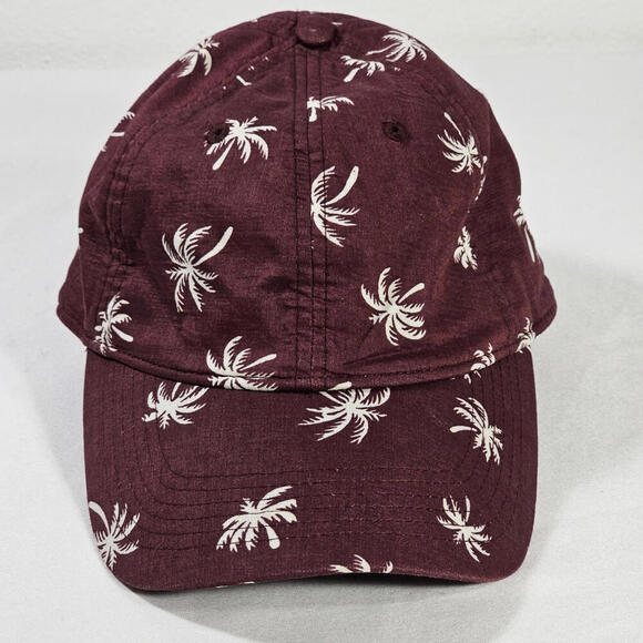 Madewell Accessories - Madewell Women's Palm Tree Strapback Adjustable Baseball Hat Soft Cap